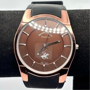 Rose Gold Polo Club Men's Watch
